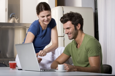 People Using Computer